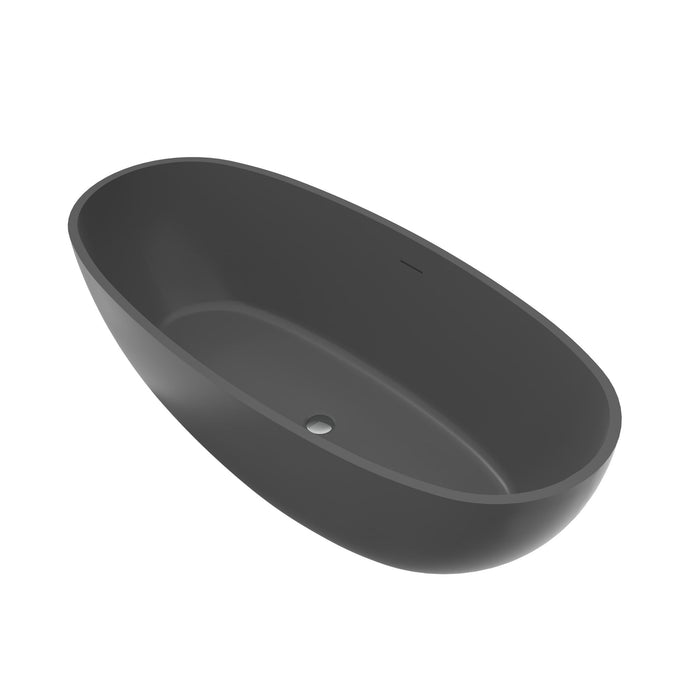 Freestanding Bathroom Bathtub With Ergonomic Design