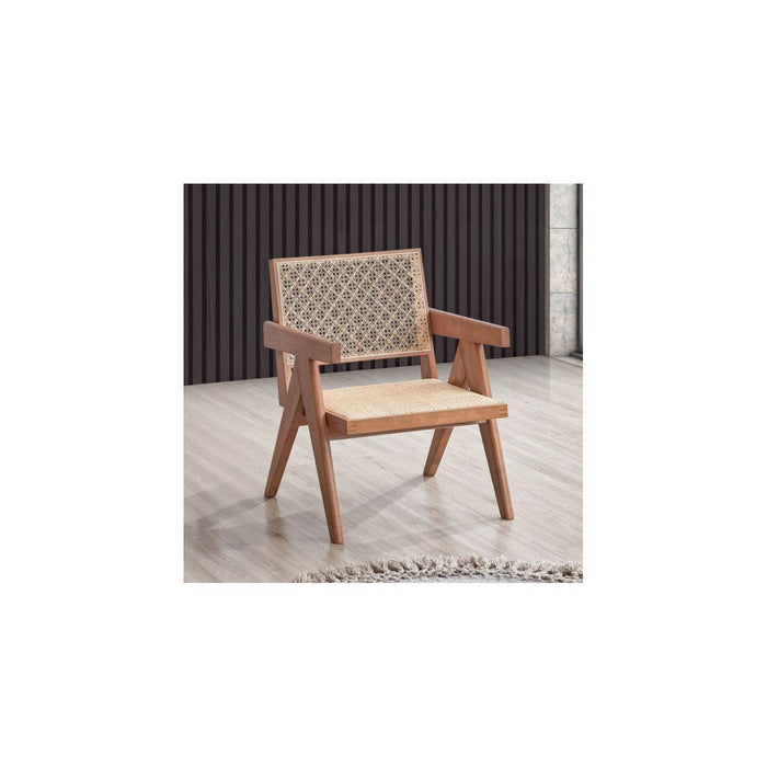 Velentina - Accent Chair - Natural / Rattan
