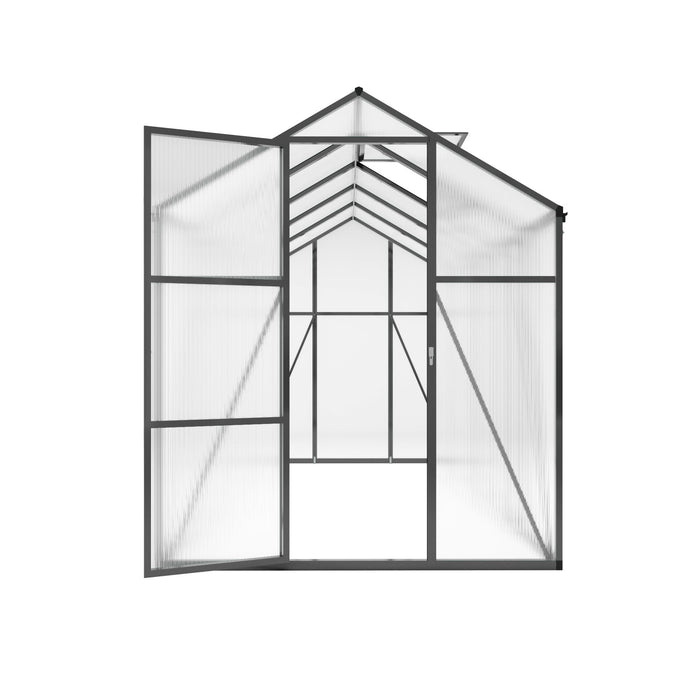 Gain Height Windproof Greenhouse With Raised Base