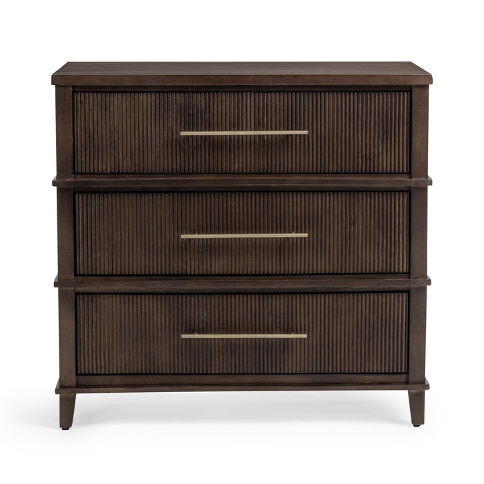 Westlake - 3-Drawer Chest - Kona Brown