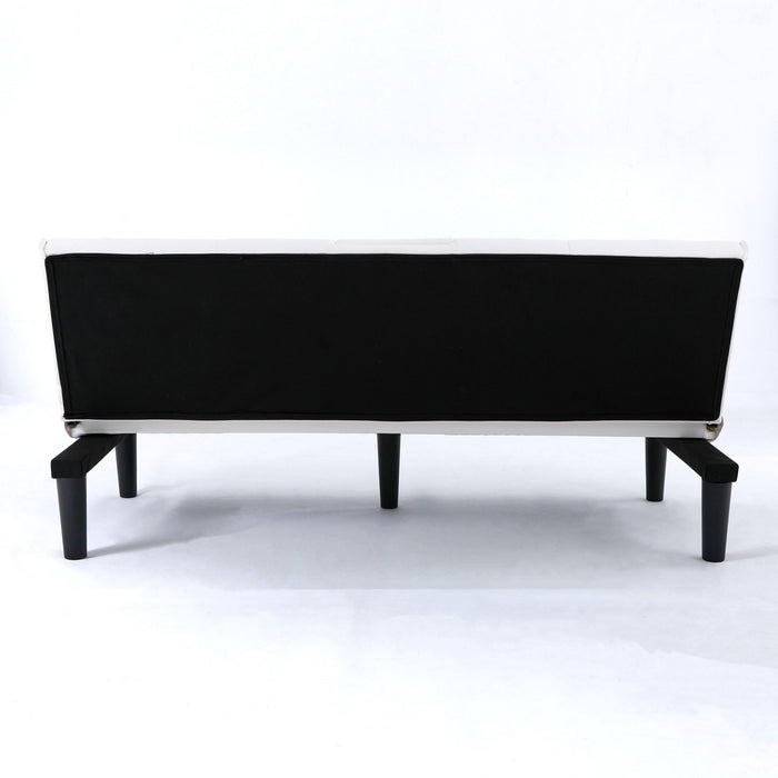 Sofa Bed With Foldable Design And Cup Holder