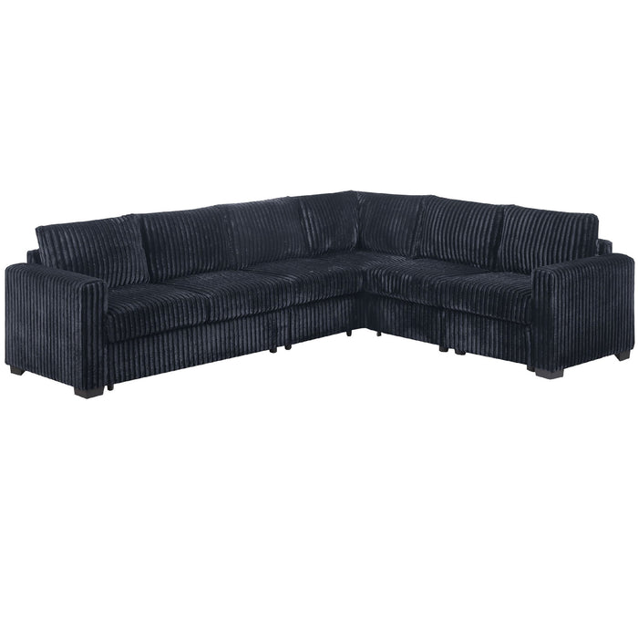 L-Shaped Sectional Set For Living Room