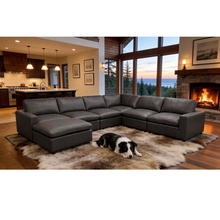 Upholstered Large Seating Modular Sectional