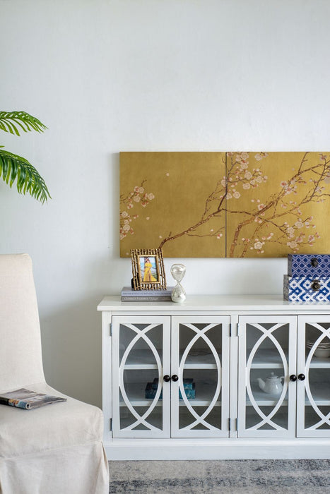 Photo Resin Frame, Opening (Set of 2) - Gold