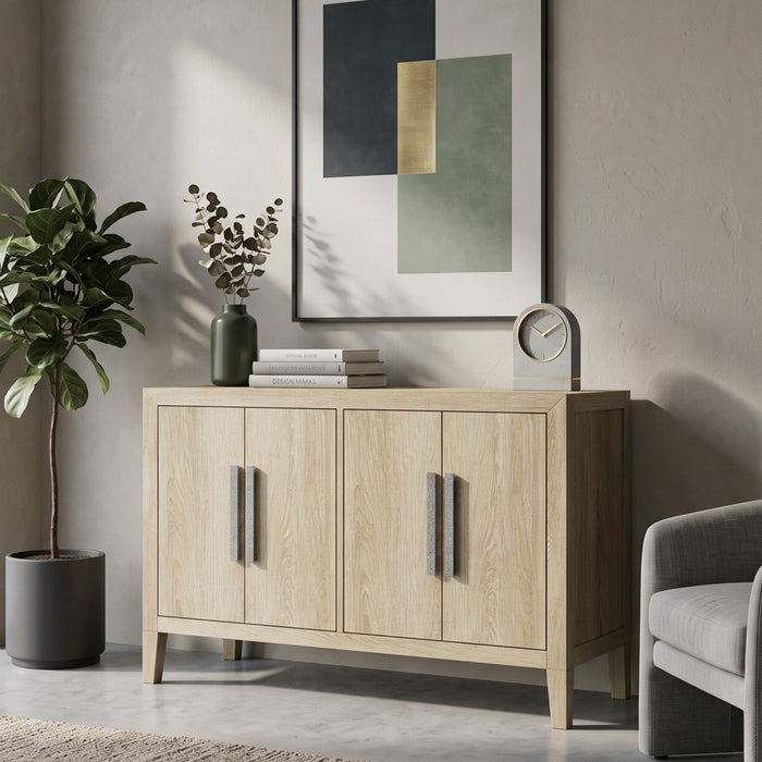 Adeline - 4 Doors Server - Natural Wood Wash
