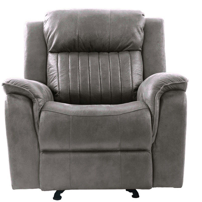 Contemporary Living Room Set, Horizontal And Vertical Tufting