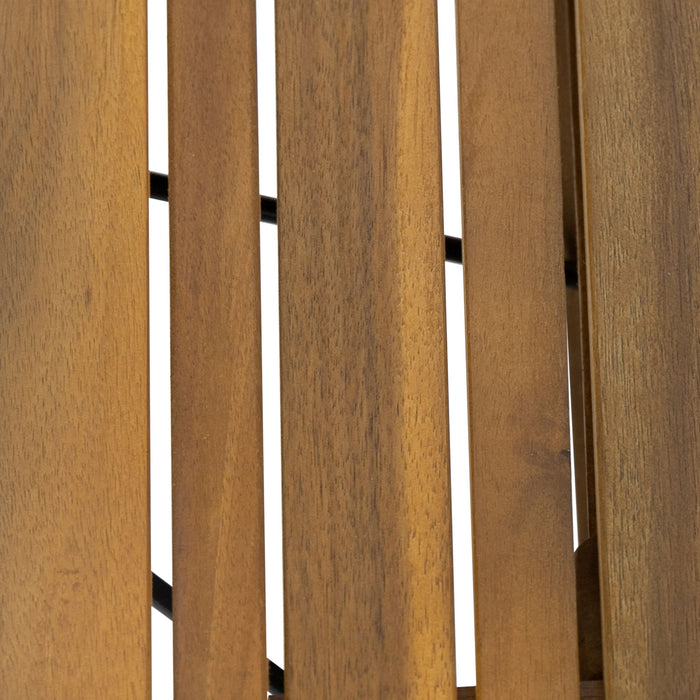 Temptation - Outdoor Foldable Side Table With Slat Design