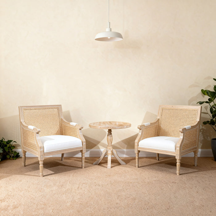 Accent Chair For Living Rooms - Beige