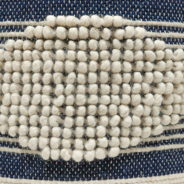 Diamond - Handcrafted Cylindrical Pouf