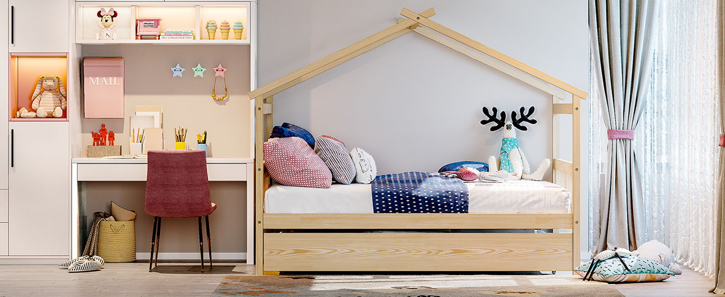 Imaginative Design House Bed