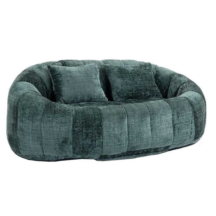 Bean Bag Lazy Sofa, Durable Comfort Lounger High Back Bean Bag Chair Couch
