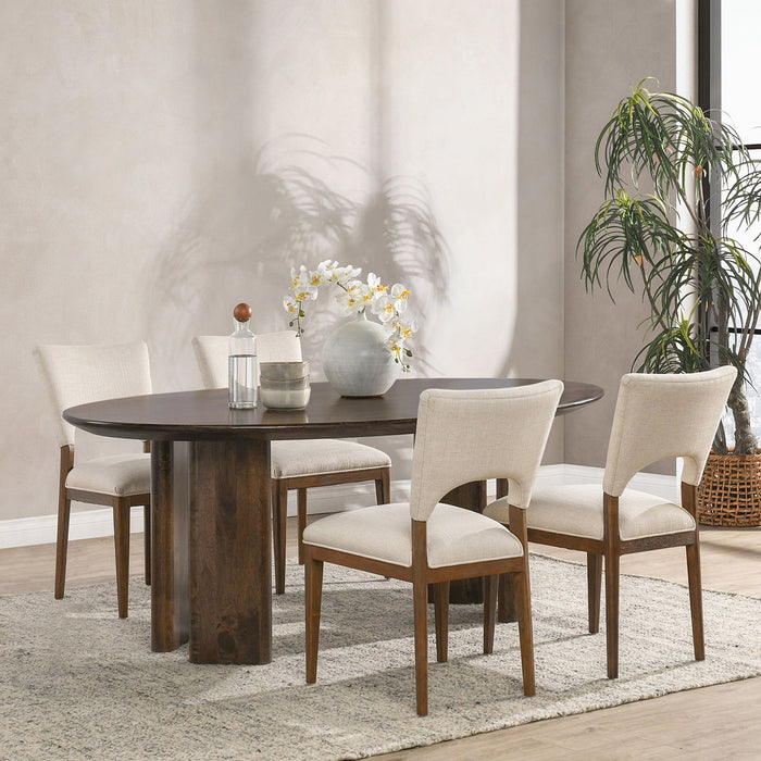 Norwood - Dining Table - Bark Brown