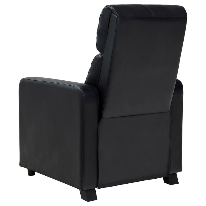 Warren - 3 Seater Reclining Home Theater - Black