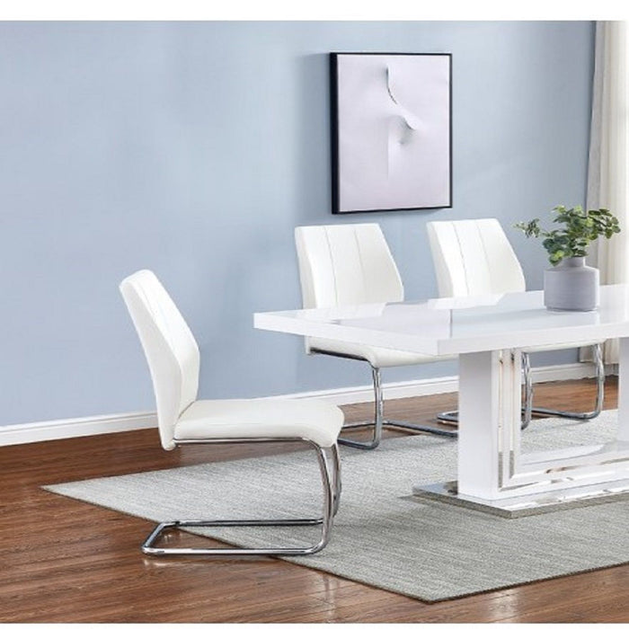 Dining Chair, Soft Upholstered (Set of 2) - White