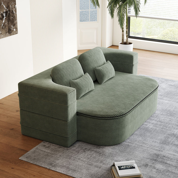 2 In 1 Foldable Sofa Bed With Multi Functional Blanket
