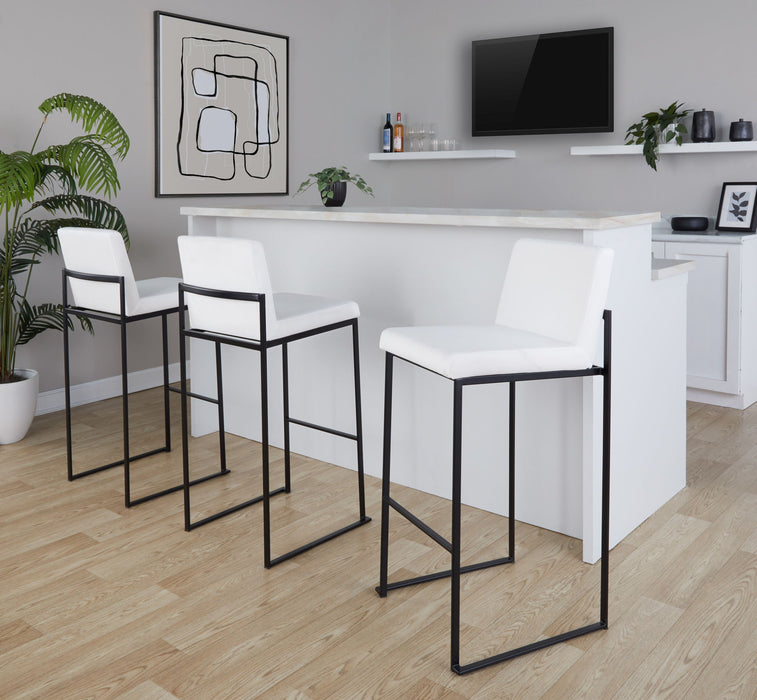 Fuji - Contemporary High Back Barstool Elegant Design