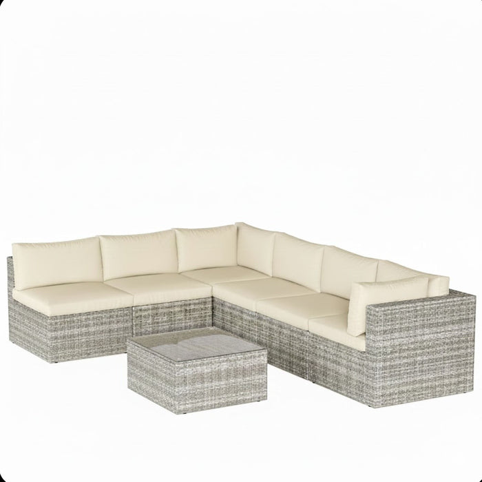 Modern Patio Set With Coffee Table