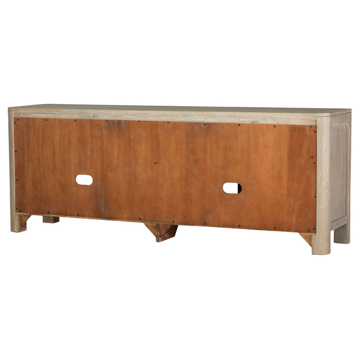 Flores - 2 Door TV Stand - Mango Color