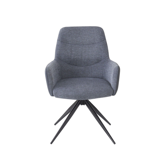 Hester - Arm Chair (Set of 2) - Gray