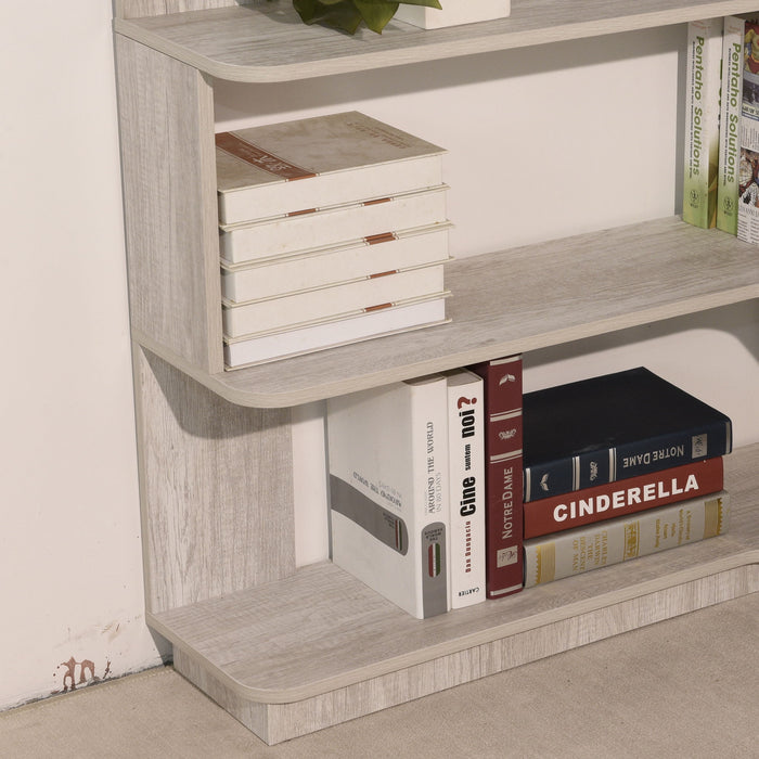 L-Shaped Corner Bookshelf