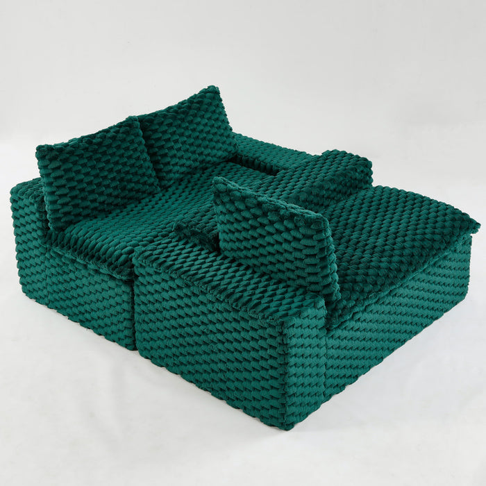 Multifunctional Sofa, Side-By-Side Or Facing Each Other