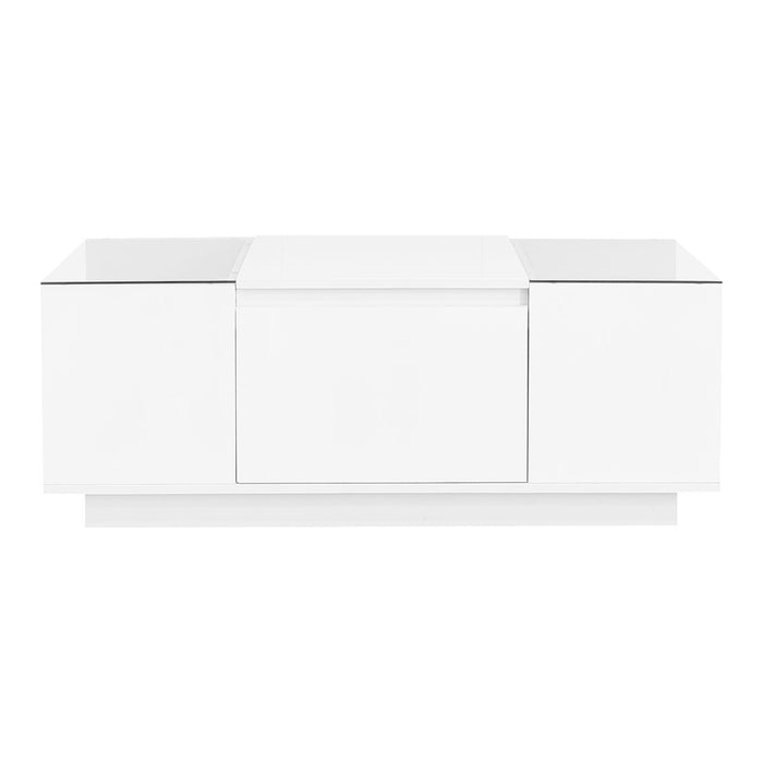 LED Coffee Table, Modern Center Table