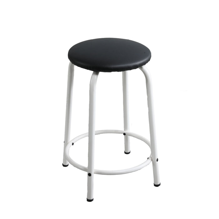 38.18" Hand Crank Adjustable Drafting Table Drawing Desk With 2 Metal Drawers With Stool