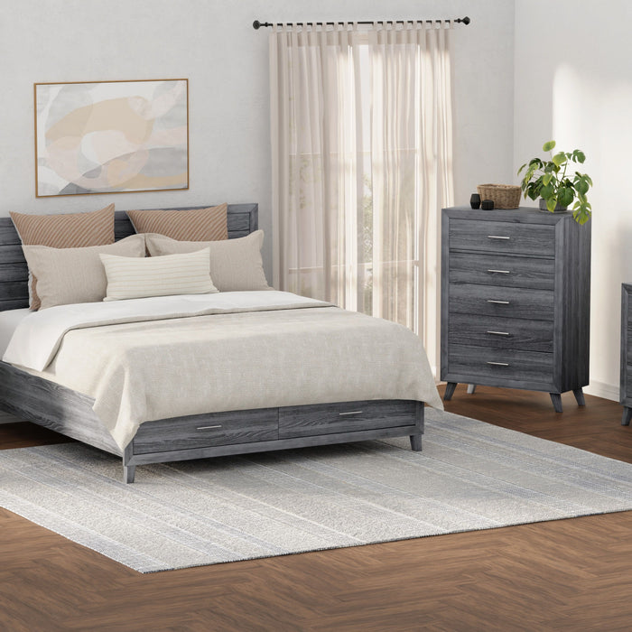 Rappa - Nightstand - Warm Gray