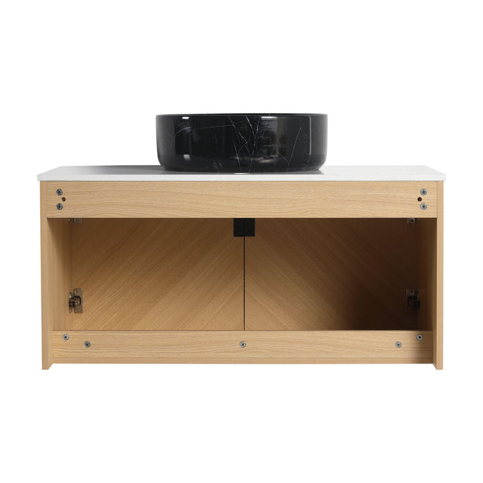 Wall Mounted Bathroom Vanity & Art Sink
