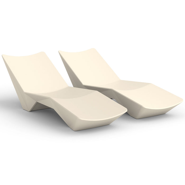 S - Shaped Pool Lounger, Ergonomic Design