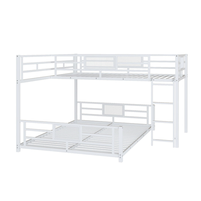 L-Shaped Bunk Bed