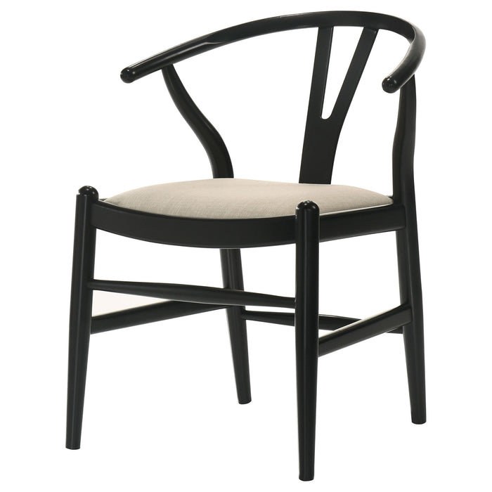 Camerota - Dining Side Chair (Set of 2) - Black