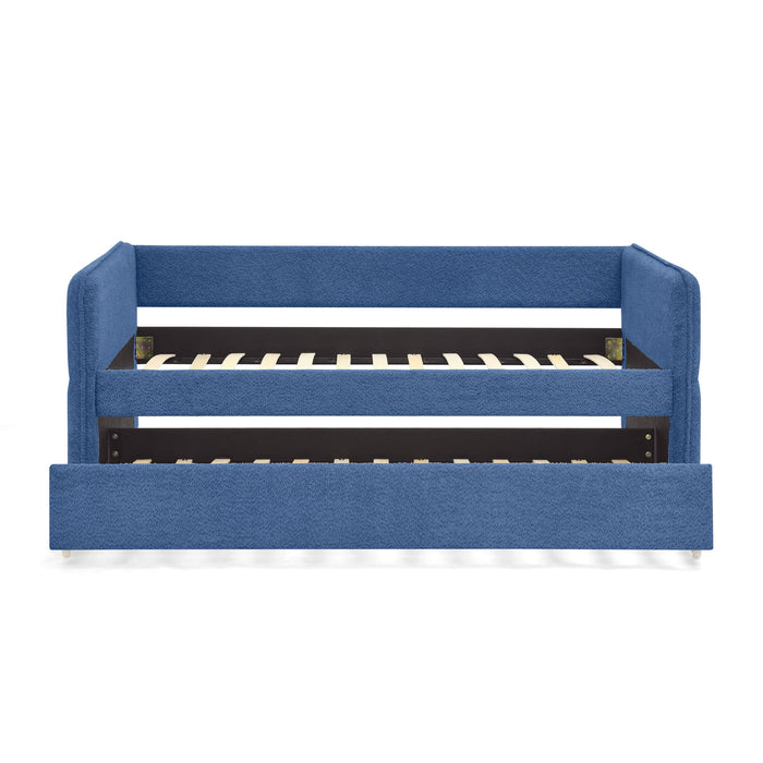Upholstered Daybed With Pop Up Trundle