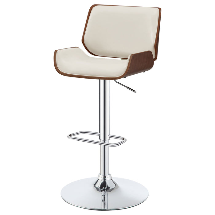 Adjustable Bar Stool - Ivory