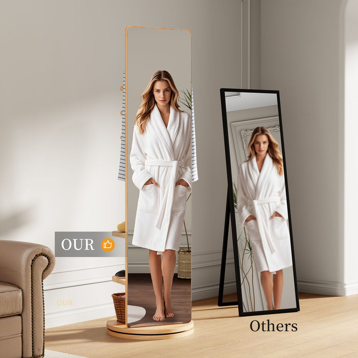 3 In 1 Multifunctional Full Length Clothing Mirror