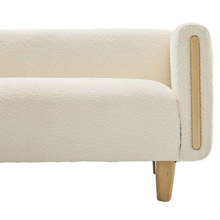 3 Seater Sofa With Armrests For Living Room