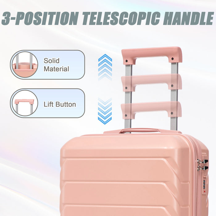 Spinner Luggage Set & Combination Lock