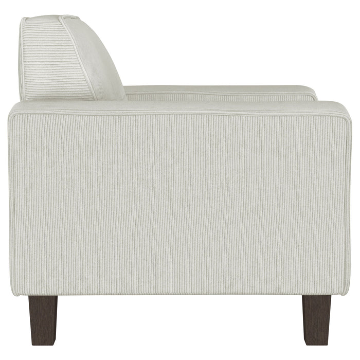 Dana - Track Arm Tufted Accent Chair