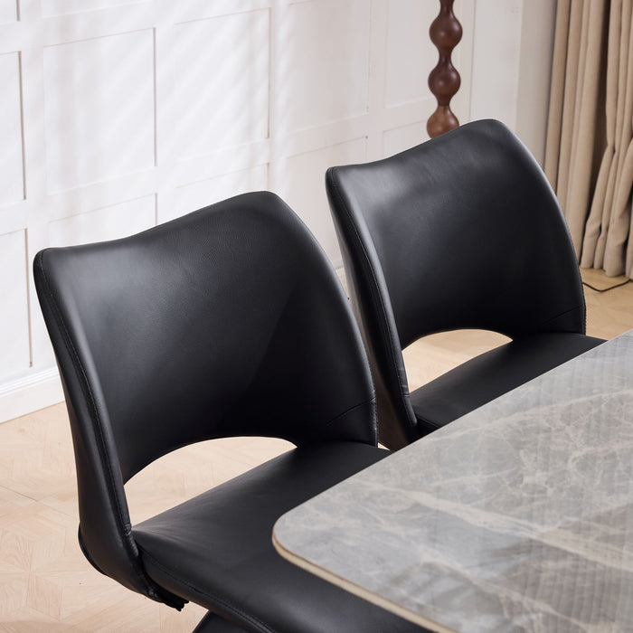 Modern Swivel Dining Chair With High Back