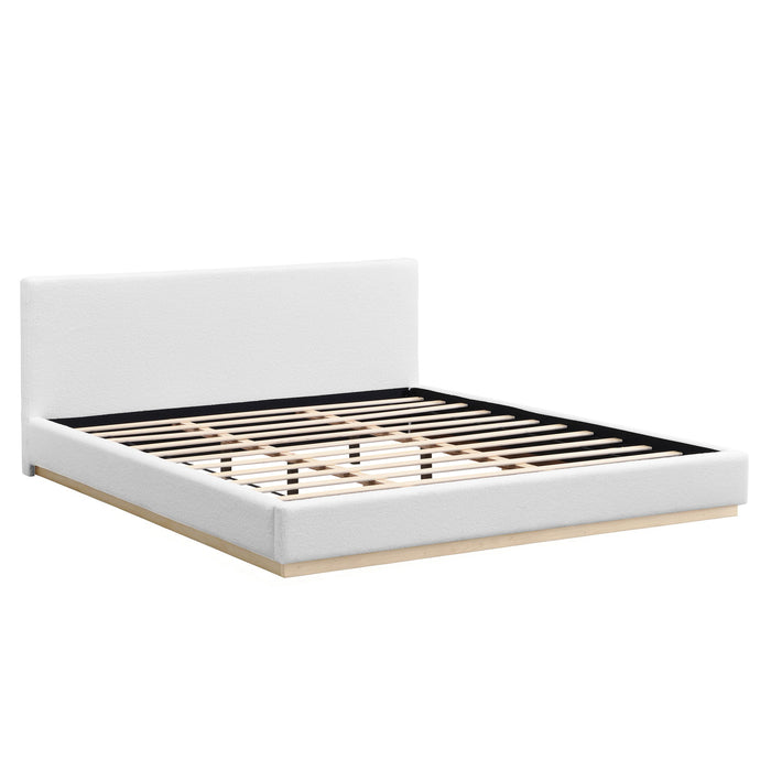 Elegant Upholstered Bed