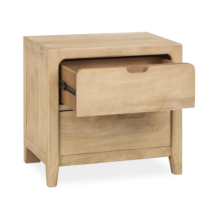 Laguna - 2 Drawer Nightstand - Natural Maple