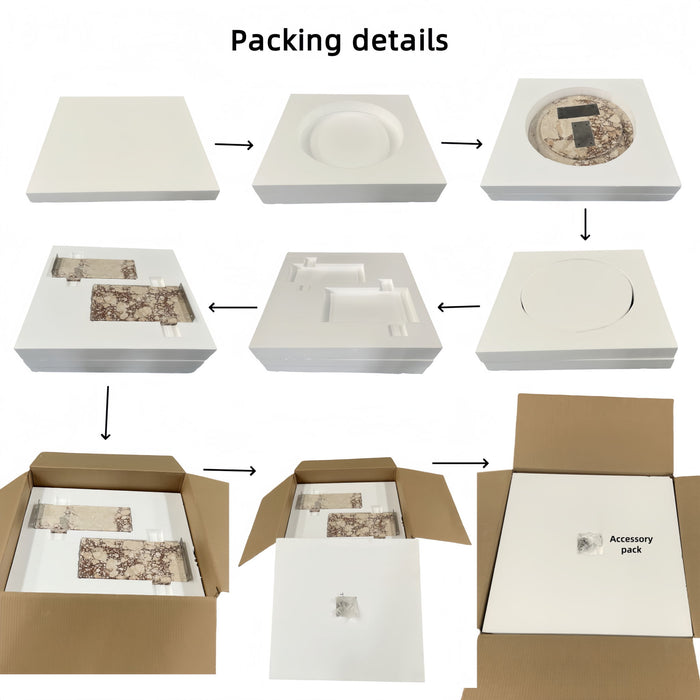 Luxury Coffee Table With Unique Veining, Unique Stone Design