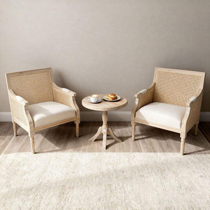 Accent Chair For Living Rooms - Beige