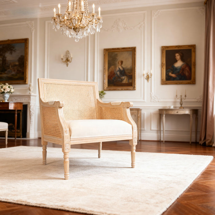 Accent Chair For Living Rooms - Beige