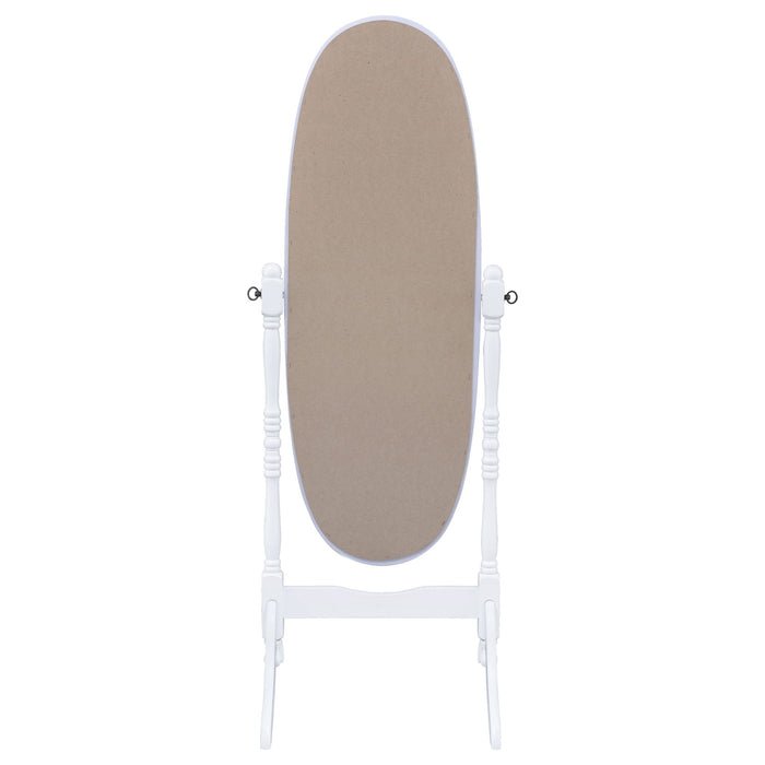 Dunne - Cheval Mirror With Oval Frame