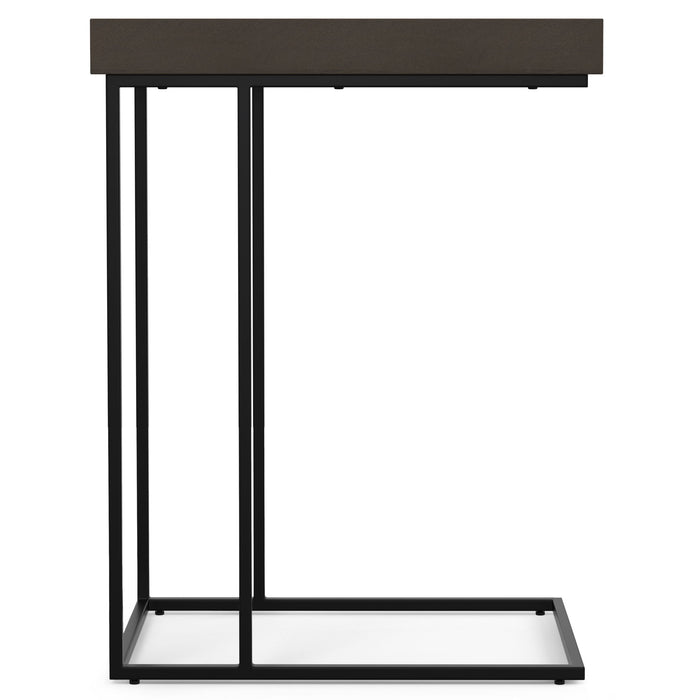 Gallagher - C-Side Table - Walnut Brown