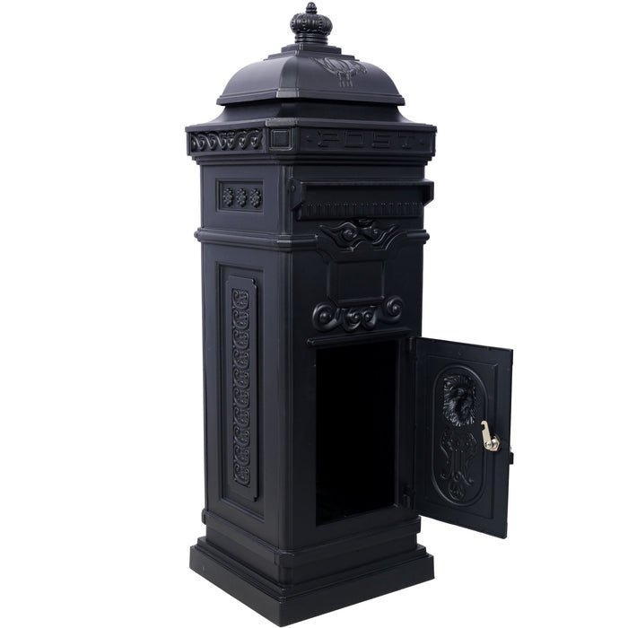 Mailboxs Residential Large-Capacity Letter Box, Rainproof Postbox Statue