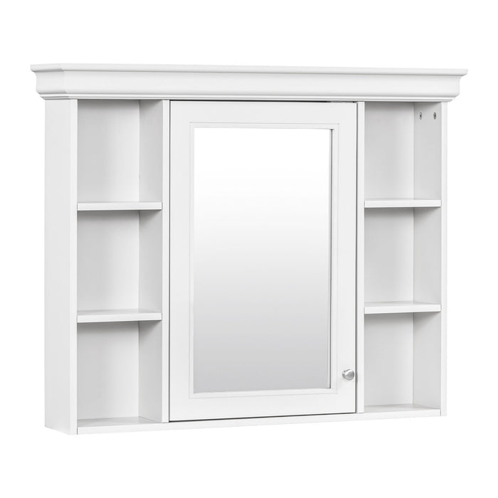 Wall Mounted Bathroom Storage Cabinet With Mirror Door
