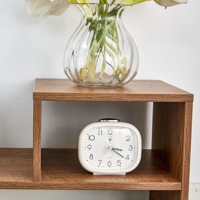 Cube TV Stand With Open Storage And 2 Shelves