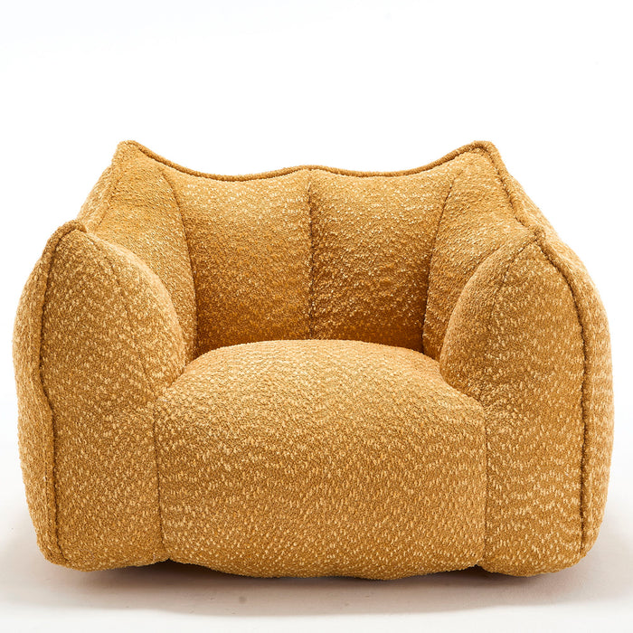 Comfortable Chenille Sofa Chairs With Highly Resilient Foam For Living Rooms And Bedrooms